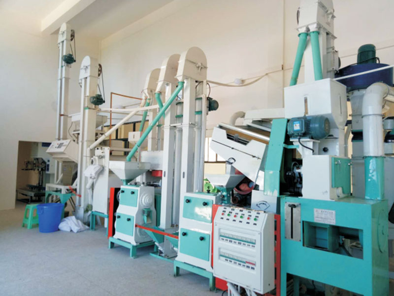 Hubei Lichuan 20T/D Rice Milling Plant